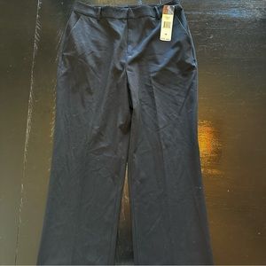 NWT Size 10 Chaps Wide Leg Bootcut Flare Mom Pant 90s Restaurant Work Pants